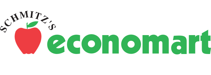 A theme logo of Schmitz's Economart