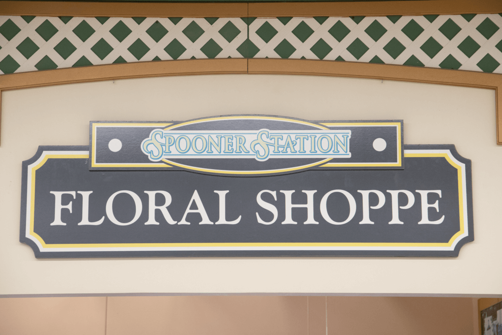 Floral Shoppe floral Spooner grocery store